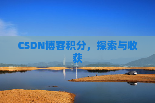 CSDN博客积分，探索与收获